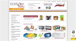 Desktop Screenshot of eichhorn-office-solutions.de